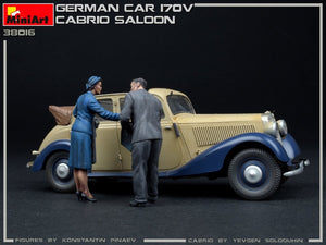 MiniArt 38016 GERMAN CAR 170V CONVERTIBLE SALOON 1/35 – imagen 3