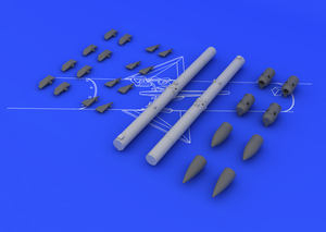Eduard 648087 AIM-120C AMRAAM (2pcs) 1/48 – Bild 2