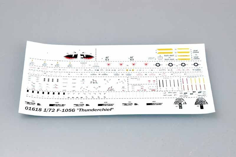 Trumpeter 01618 F-105G THUNDERCHIEF 1/72 – Bild 4
