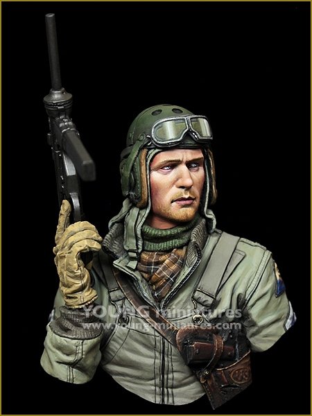 Young Miniatures YM1881 US Tank Crew WWII HELL ON WHEELS 1/10 – zdjęcie 8