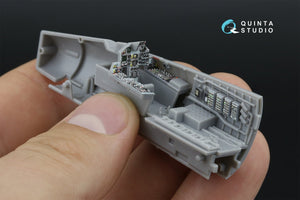 Quinta Studio QD72187 F-15C Late/J Late 3D-Printed &amp;amp; colored Interior on decal paper (Fine Molds) 1/72 – Bild 11