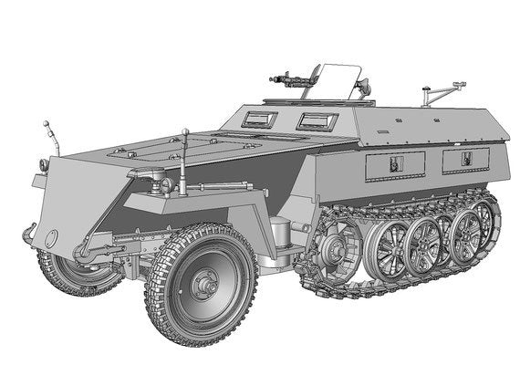 Das Werk DW35029 le.SPW Sd.Kfz.250/1 Ausf.B (neu) 1/35 – image 4