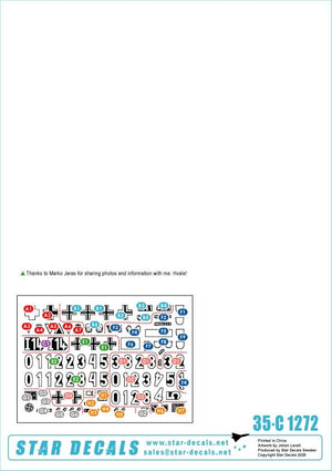 Star Decals 35-C1272 Balkans Seconde Guerre mondiale n° 3 1/35 – image 3