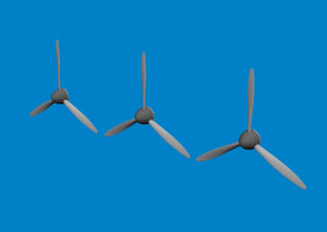 Eduard 6481043 SM.79 propellers FLASHBACK 1/48 – image 2