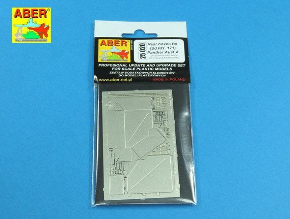 Aber 25020 Rear boxes for (Sd.Kfz. 171) Panther Ausf.A 1/25 – image 7