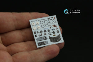 Quinta Studio QD48398 Yak-9T 3D-Printed &amp;amp; colored Interior on decal paper (Zvezda) 1/48 – image 3