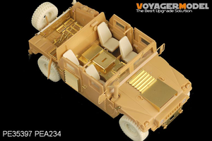 Voyager Model PEA234 Modern USMC HUMVEE family High back seats w/ seat belts (4 CHOICE) (FOR BRONCO) 1/35 – obrázek 2
