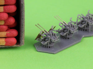 Master SM-200-011 IJN Type 96 25mm - PODWÓJNA podstawa - wczesna z celownikiem pierścieniowym (4 szt.) 1/200 – obrázek 4