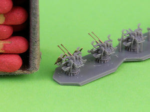 Master SM-350-122 IJN Type 96 25mm - PODWÓJNA podstawa - wczesna z celownikiem pierścieniowym (6 szt.) 1/350 – Bild 4