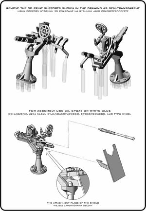 Master SM-350-121 IJN Type 96 25mm - POJEDYNCZA podstawa - (12 szt.) 1/350 – Bild 7