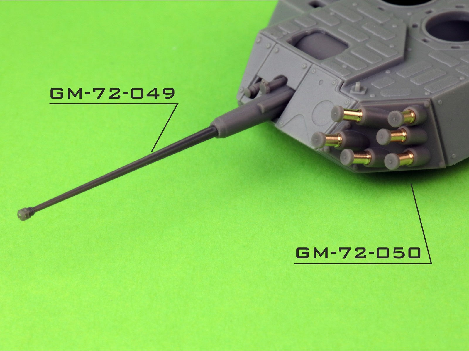 Master GM-72-050 KTO Rosomak - wyrzutnia granatów dymnych (do modelu IBG) 1/72 – zdjęcie 4