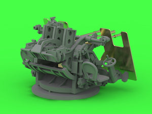 Master SM-200-014 IJN Type 96 25mm - POTRÓJNA podstawa - późna z celownikiem mechanicznym &amp;quot;Le Prieur&amp;quot; (4 szt.) 1/200 – obrázek 9