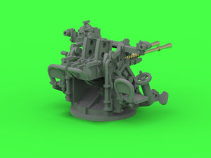 Master SM-350-123 IJN Type 96 25mm - PODWÓJNA podstawa - późna z celownikiem mechanicznym &amp;quot;Le Prieur&amp;quot; (6 szt.) 1/350 – obrázek 10