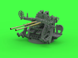 Master SM-200-011 IJN Type 96 25mm - PODWÓJNA podstawa - wczesna z celownikiem pierścieniowym (4 szt.) 1/200 – obrázek 11