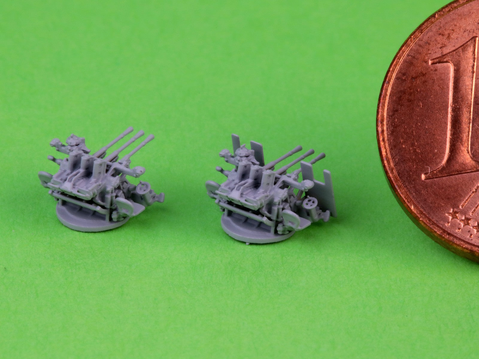 Master SM-350-125 IJN Type 96 25mm - POTRÓJNA podstawa - późna z celownikiem mechanicznym &amp;quot;Le Prieur&amp;quot; (6 szt.) 1/350 – obrázek 10