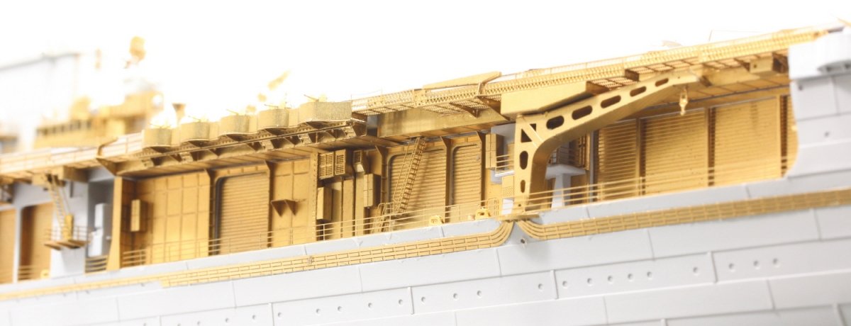 Pontos 37031FN USS CV-6 Enterprise 1942 Detail up set (Teak tone wooden deck) 1/350 – Bild 8