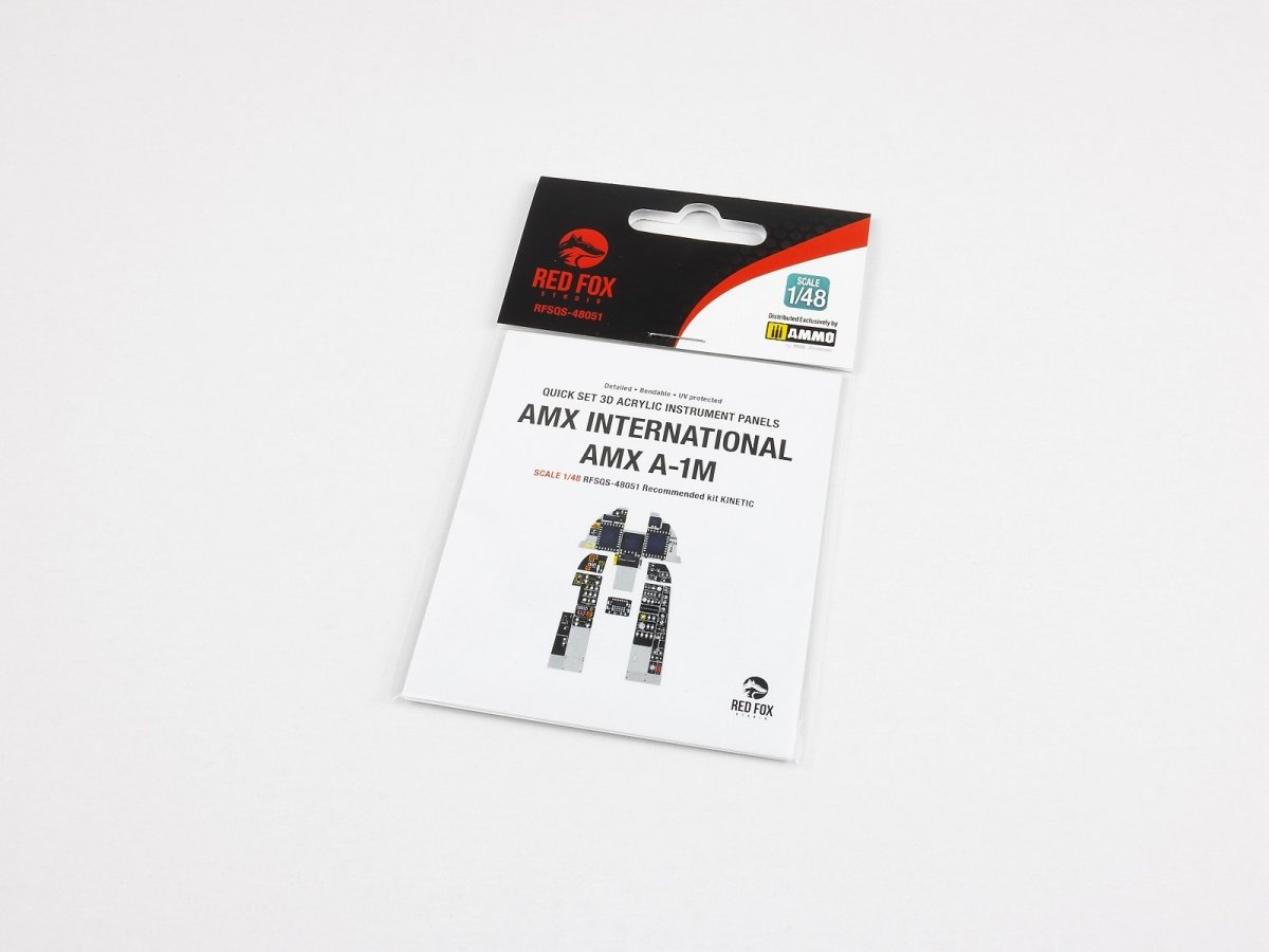 Red Fox Studio QS-48051 AMX International AMX A-1M Kinetic 1/48 – Bild 2
