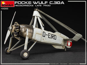 MiniArt 41018 FOCKE-WULF FW C.30A HEUSCHRECKE. LATE PROD 1/35 – obrázek 8