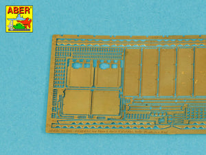 Aber 72A15 Fenders for Sd.Kfz.181, Pz.Kpfw. VI Ausf. E Tiger I 1/72 – obrázek 3