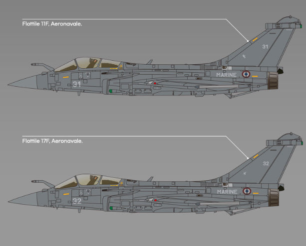 Academy 12655 Rafale M - 1/144 – imagen 4