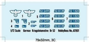 Hobby Boss 82901 German Kriegslokomotive BR-52 1/72 – image 4
