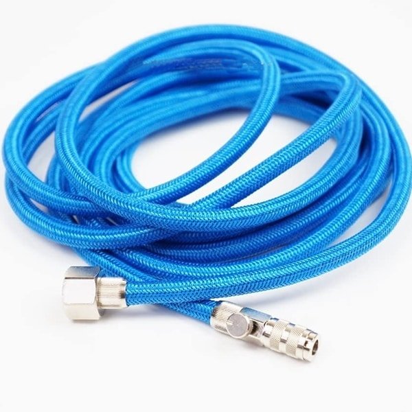 Tuyau tressé Harder &amp; Steenbeck 125913 de 3 m avec réglage de 1/4 pouce
