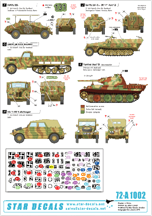 Star Decals 72-A1002 Bataille de Berlin 45 #2 1/72 – image 2