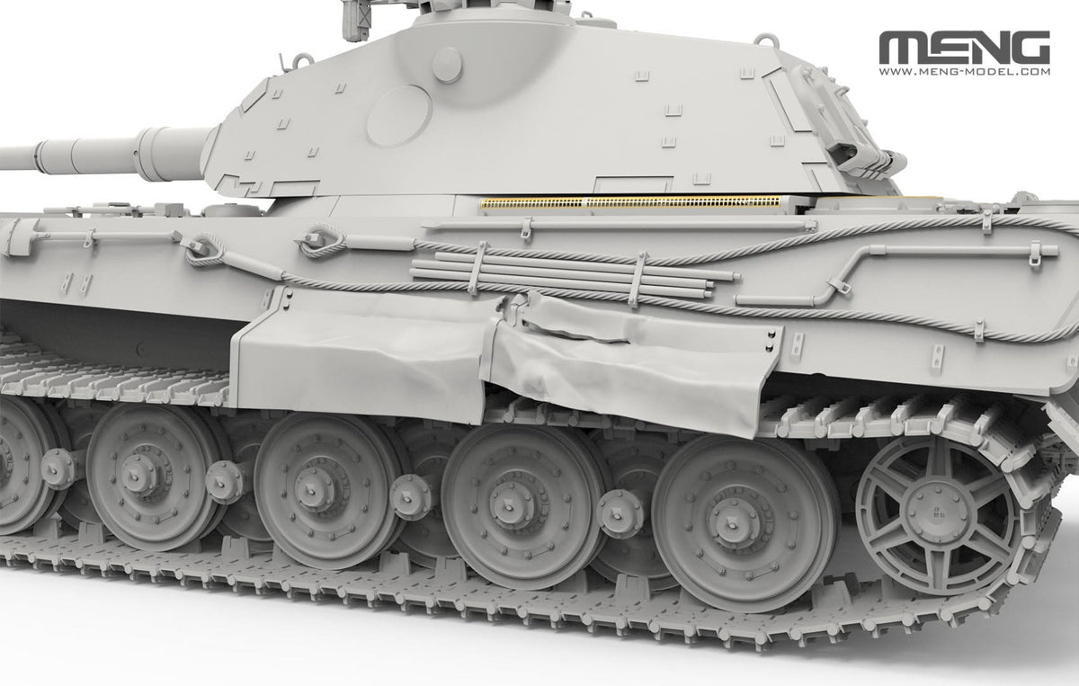 Meng ES-011 German Heavy Tank Sd.Kfz.182 King Tiger Operation Goodwood 1944 1-35 – immagine 3