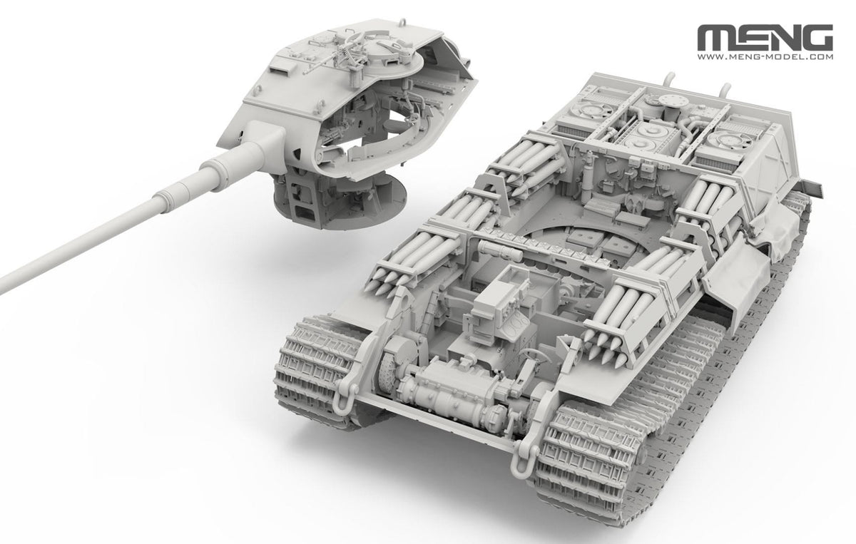 Meng ES-011 German Heavy Tank Sd.Kfz.182 King Tiger Operation Goodwood 1944 1-35 – immagine 5