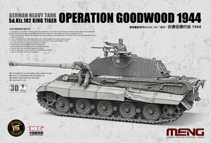Meng ES-011 German Heavy Tank Sd.Kfz.182 King Tiger Operation Goodwood 1944 1-35 – immagine 11