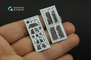 Quinta Studio QDS-48419 F-16D block 40 3D-Printed &amp;amp; colored Interior on decal paper (Kinetic 2022 tool) (Small version) 1/48 – image 3