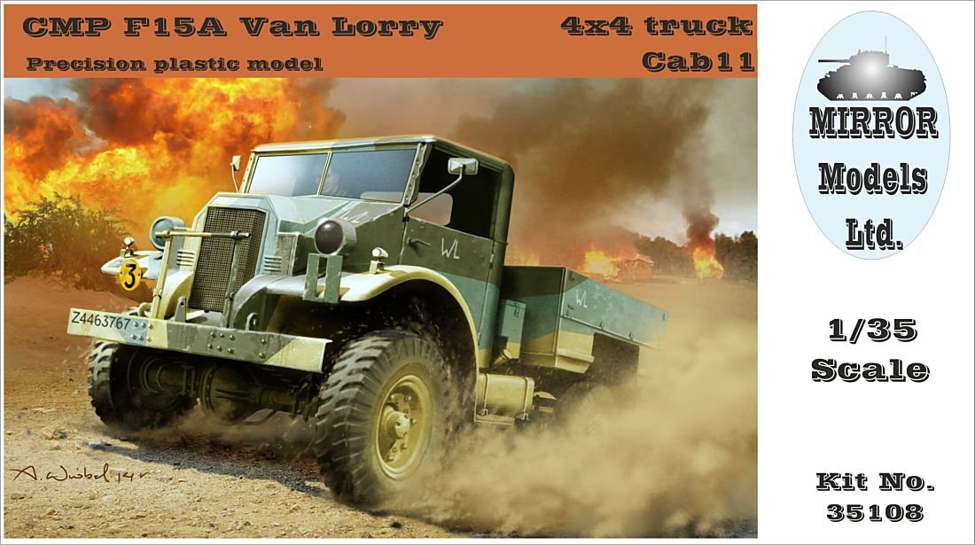 Mirror Models 35108 CMP F15A FORD VAN LORRY 1/35