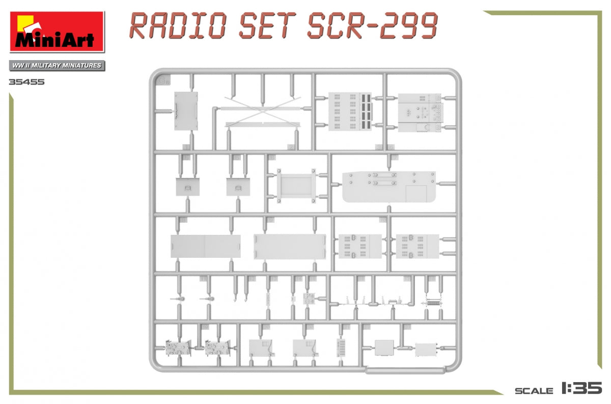 MiniArt 35455 US RADIO SET SCR-299 1/35 – immagine 3