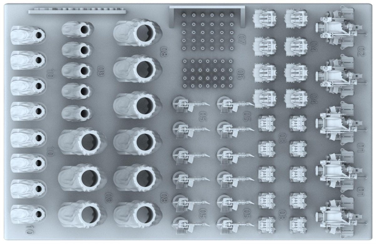MK1 Design MS-20019 DKM Battleship SCHARNHORST ARMAMENT PARTS for Trumpeter 1/200 – image 2