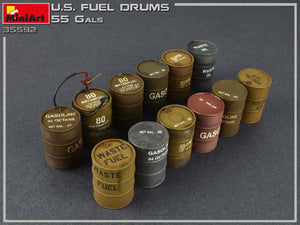MiniArt 35592 US FUEL DRUMS 55 GALS. 1/35 – immagine 3