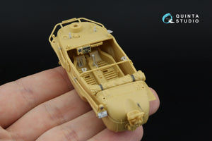 Quinta Studio QD+48553 Schwimmwagen type 166 3D-Printed &amp;amp; colored Interior on decal paper (Tamiya) (with 3D-printed resin parts) 1/48 – Bild 12