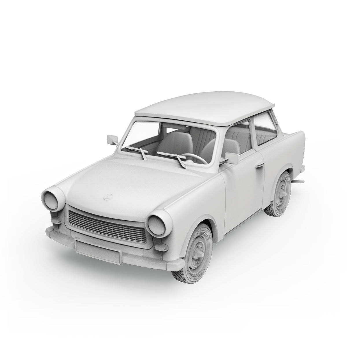 AK-Interactive 35034-A Trabi 601 Rallye with Rallye Driver Figure 1/35 – zdjęcie 2