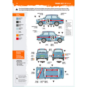 AK-Interactive 35034-A Trabi 601 Rallye with Rallye Driver Figure 1/35 – zdjęcie 7