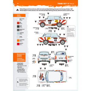 AK-Interactive 35034-A Trabi 601 Rallye with Rallye Driver Figure 1/35 – zdjęcie 9