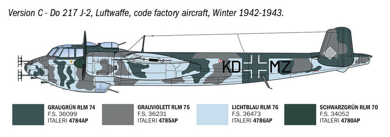 Italeri 91266 Dornier Do-217 J-1 / J-2 Nachtjaeger 1/72 – image 8