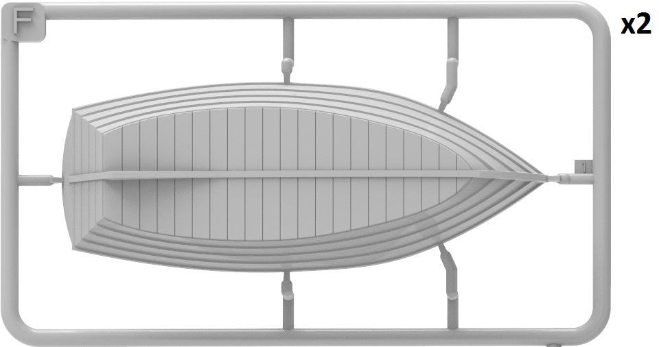 MiniArt 35667 Wooden Boats 1/35 – immagine 2