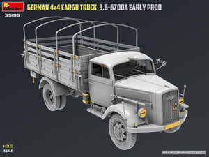 MiniArt 35199 German 3t 4x4 Cargo Truck 3.6-6700A 1/35 – image 2