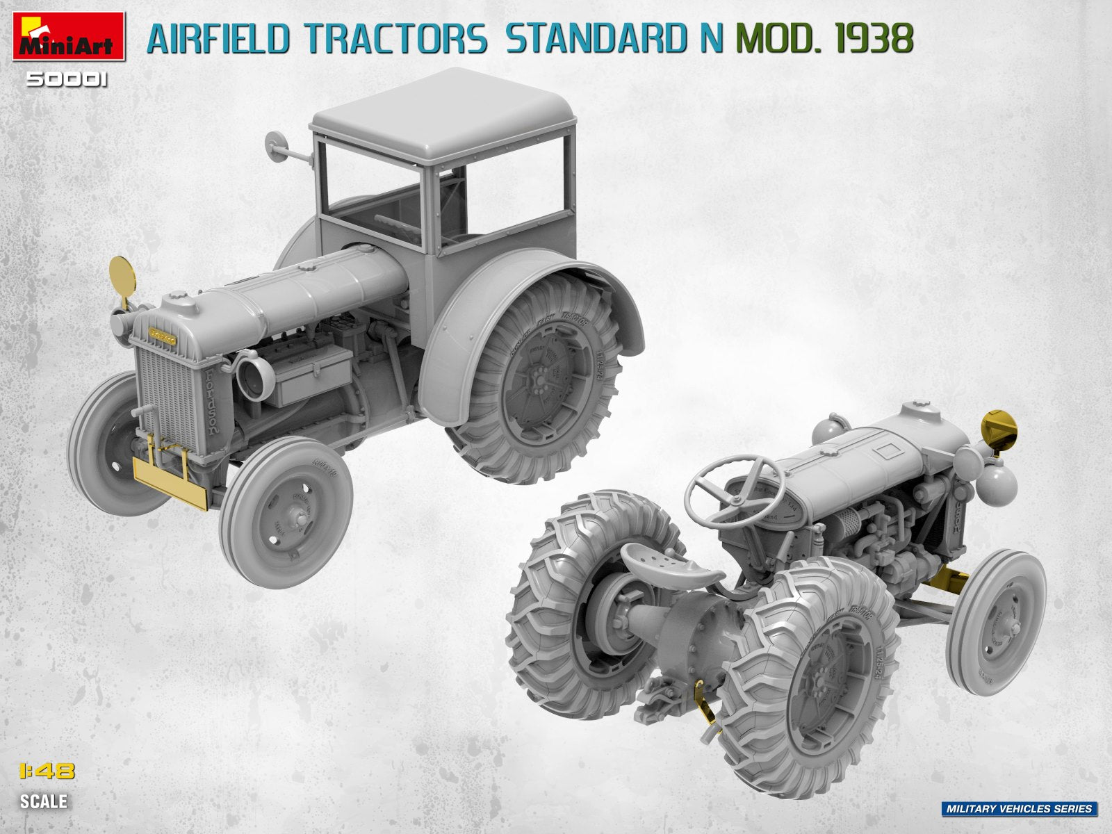 MiniArt 50001 Airfield Tractors Standard N Mod. 1938 1/48 – obrázek 2