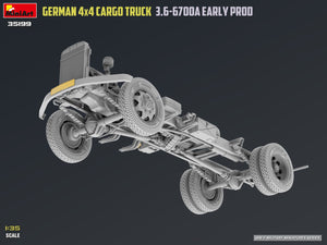 MiniArt 35199 German 3t 4x4 Cargo Truck 3.6-6700A 1/35 – image 3