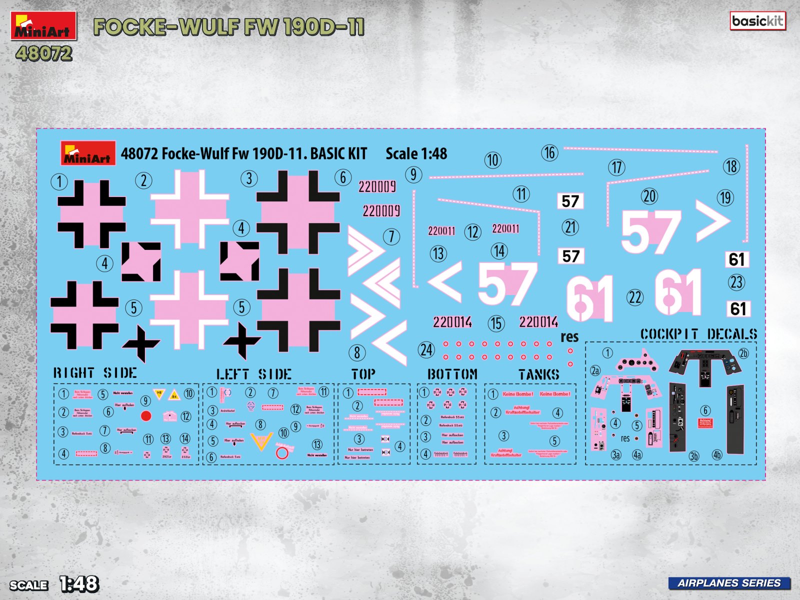 MiniArt 48072 Focke Wulf Fw-190 D-11 1/48 – image 3