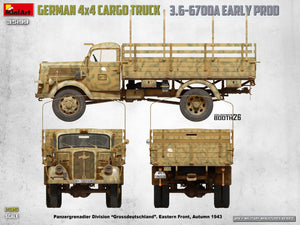 MiniArt 35199 German 3t 4x4 Cargo Truck 3.6-6700A 1/35 – image 9