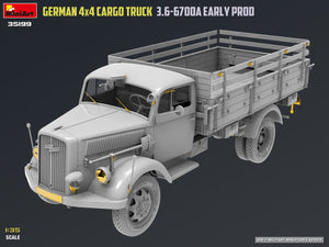MiniArt 35199 German 3t 4x4 Cargo Truck 3.6-6700A 1/35 – image 13