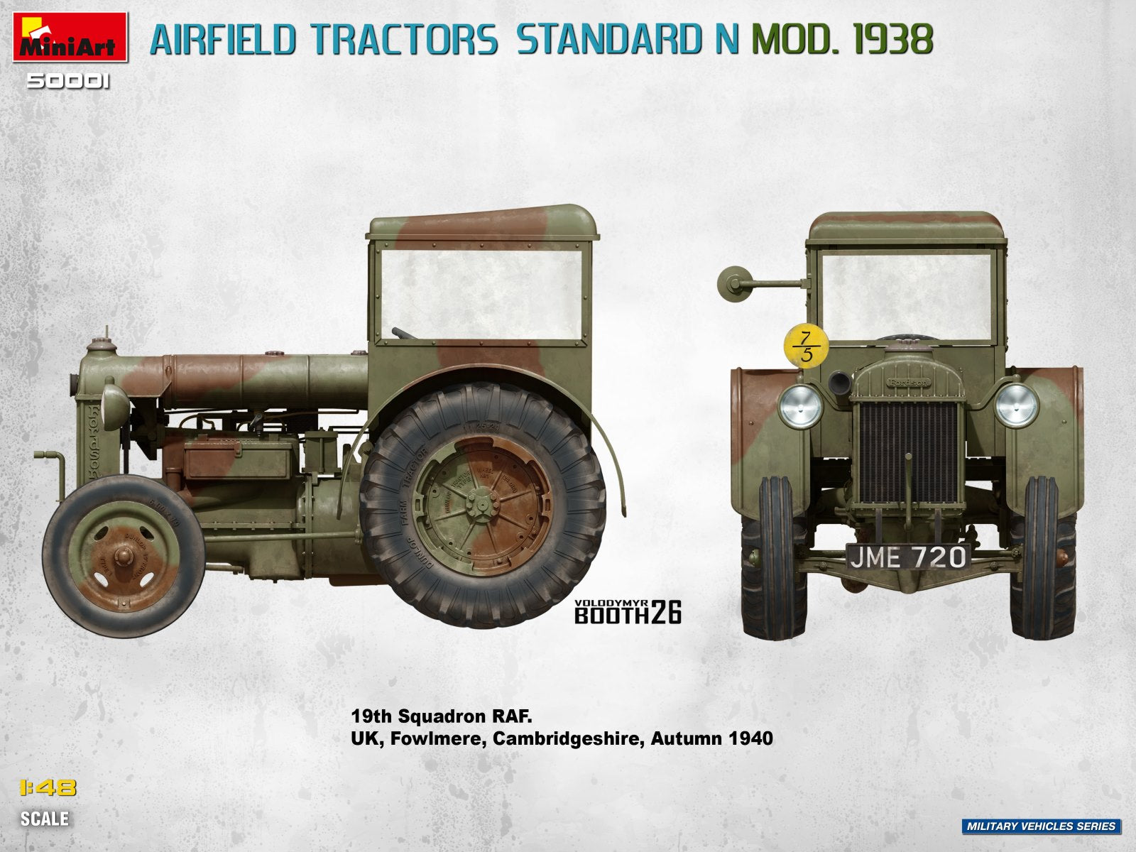 MiniArt 50001 Airfield Tractors Standard N Mod. 1938 1/48 – obrázek 12