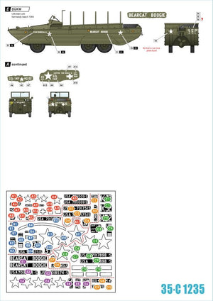 Star Decals 35-C1235 US Amphibians 1/35 – obrázek 2