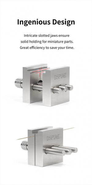 DSPIAE AT-MV Stainless Steel Precision Mini Vise/Vise – imagen 3